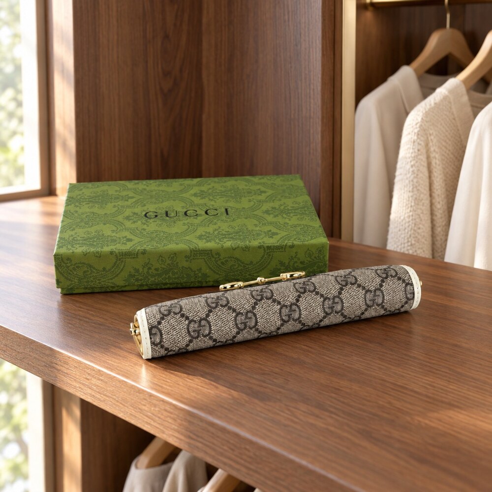 Gucci Horsebit 1955 GG Canvas Zip Around Long Wallet - Picture 6 of 6